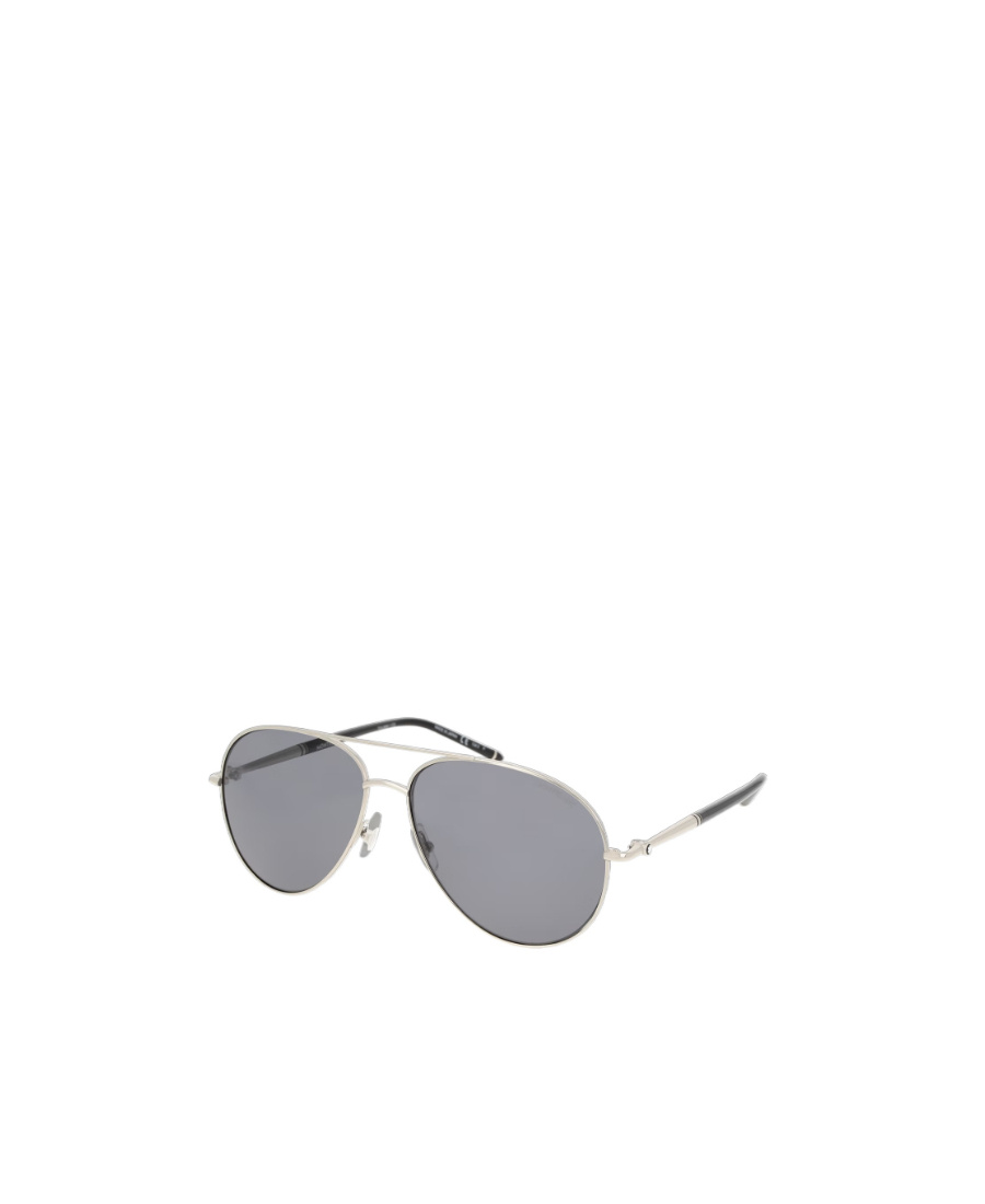 Montblanc Pilot Sunglasses In Gray