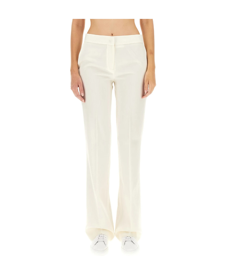 FABIANA FILIPPI ZIPPER PLEATED CASUAL PANTS