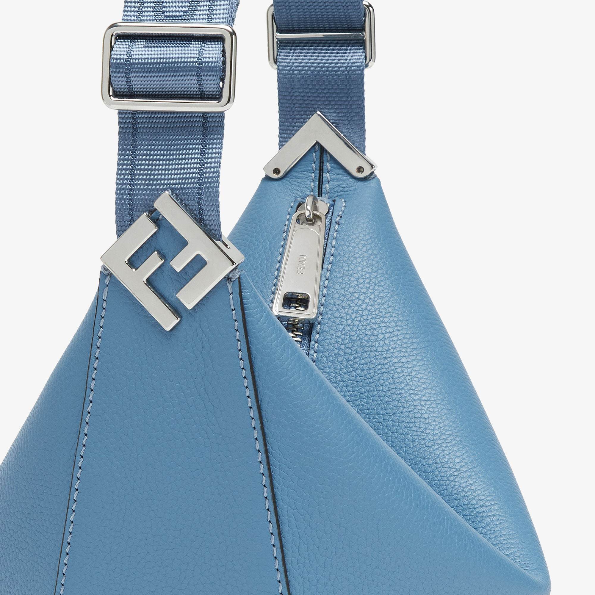Shop Fendi Blue Leather Bag