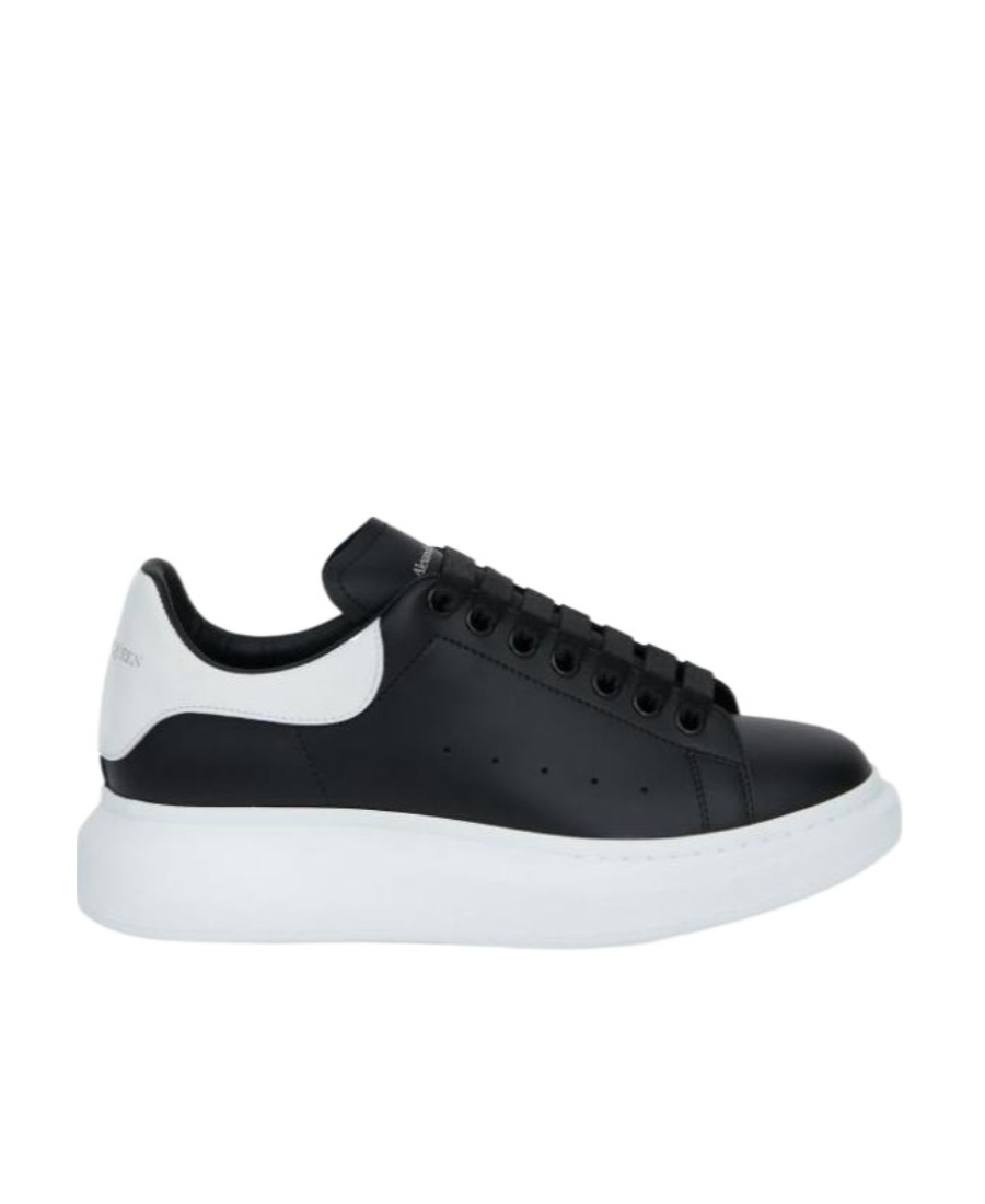 Alexander Mcqueen Men Low-top Leather Sneakers In Animal Print