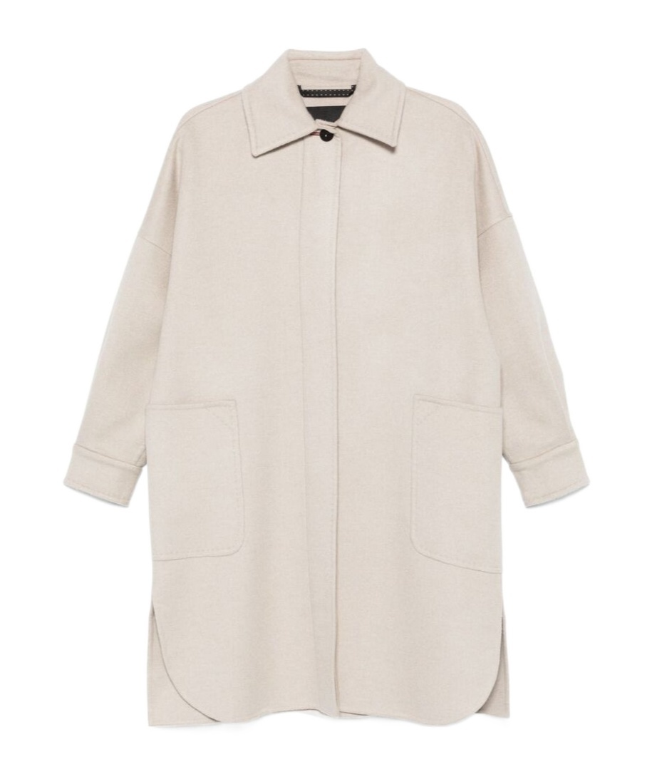 Max Mara Atelier Coats In White