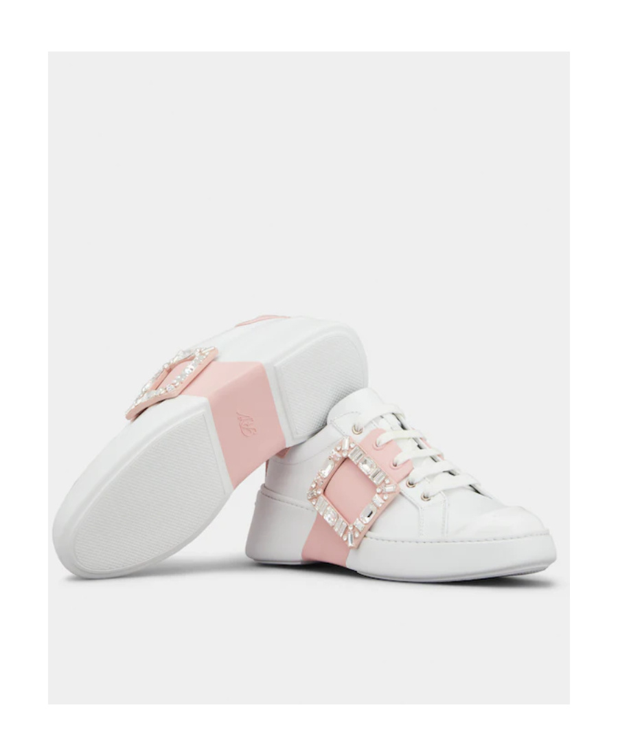 Roger Vivier Women Viv Skate Viv Skate Strass Sneaker In Multi