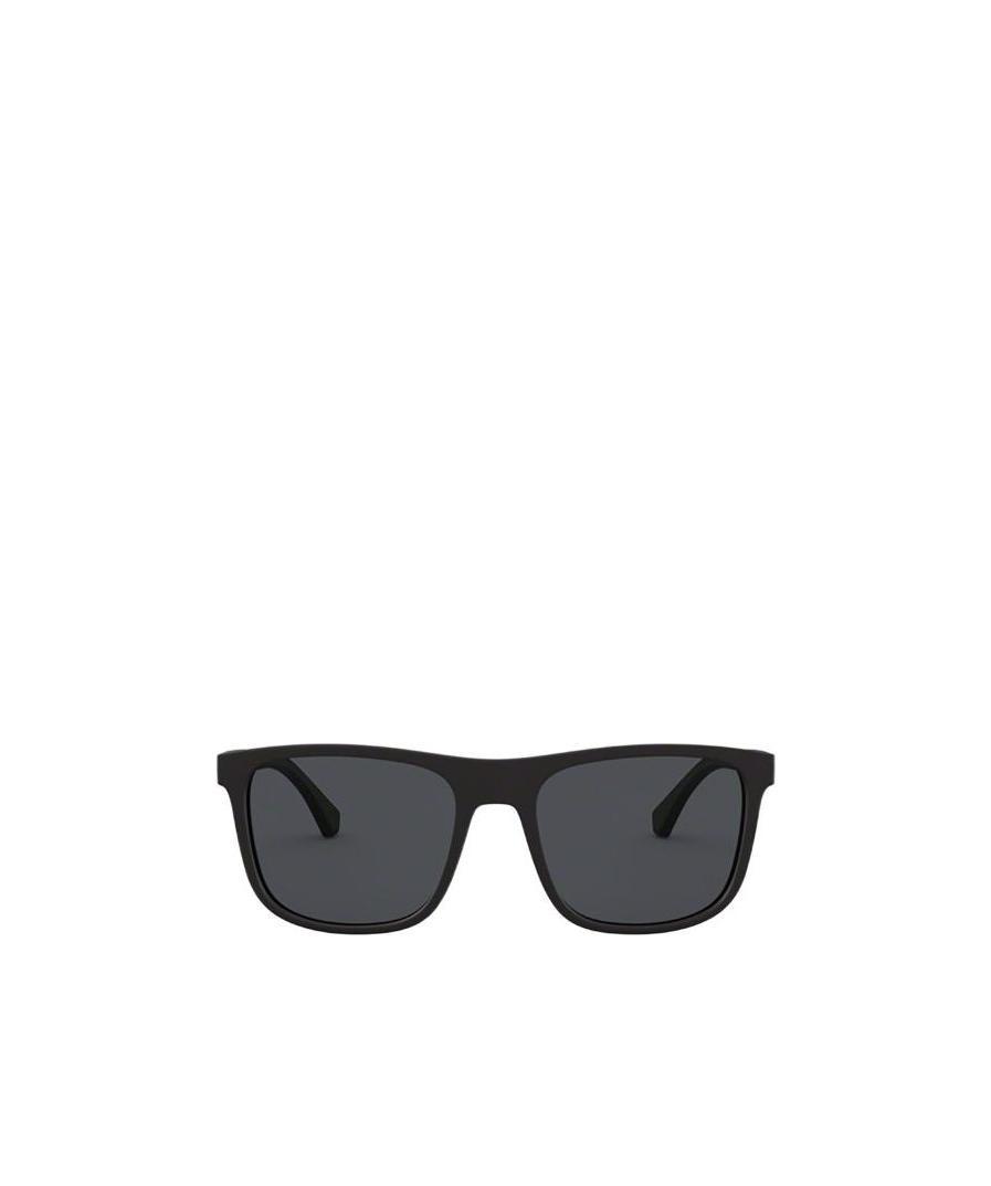 Emporio Armani Squared Sunglasses 0 Ea4150 506387 In Black