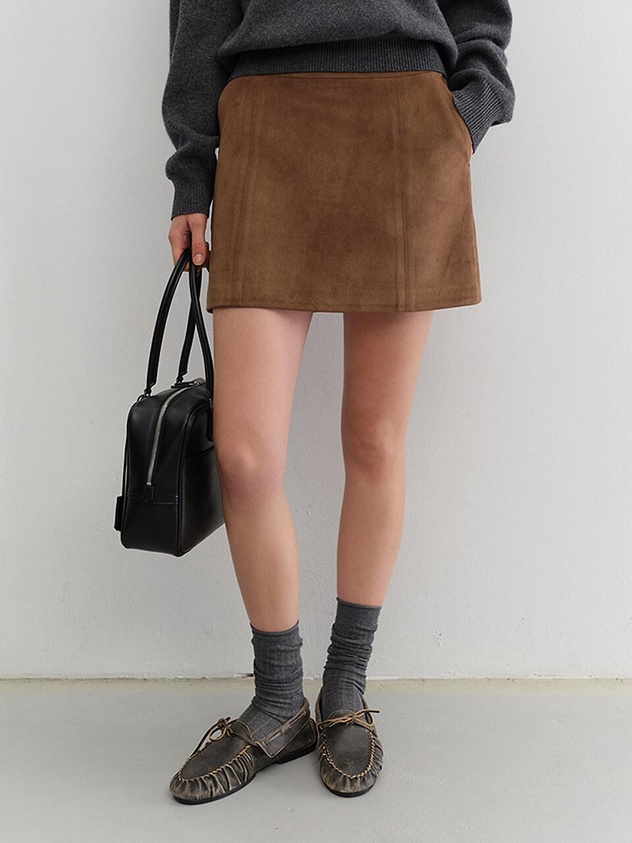 Dunst High-waisted A-line Skirt In Black