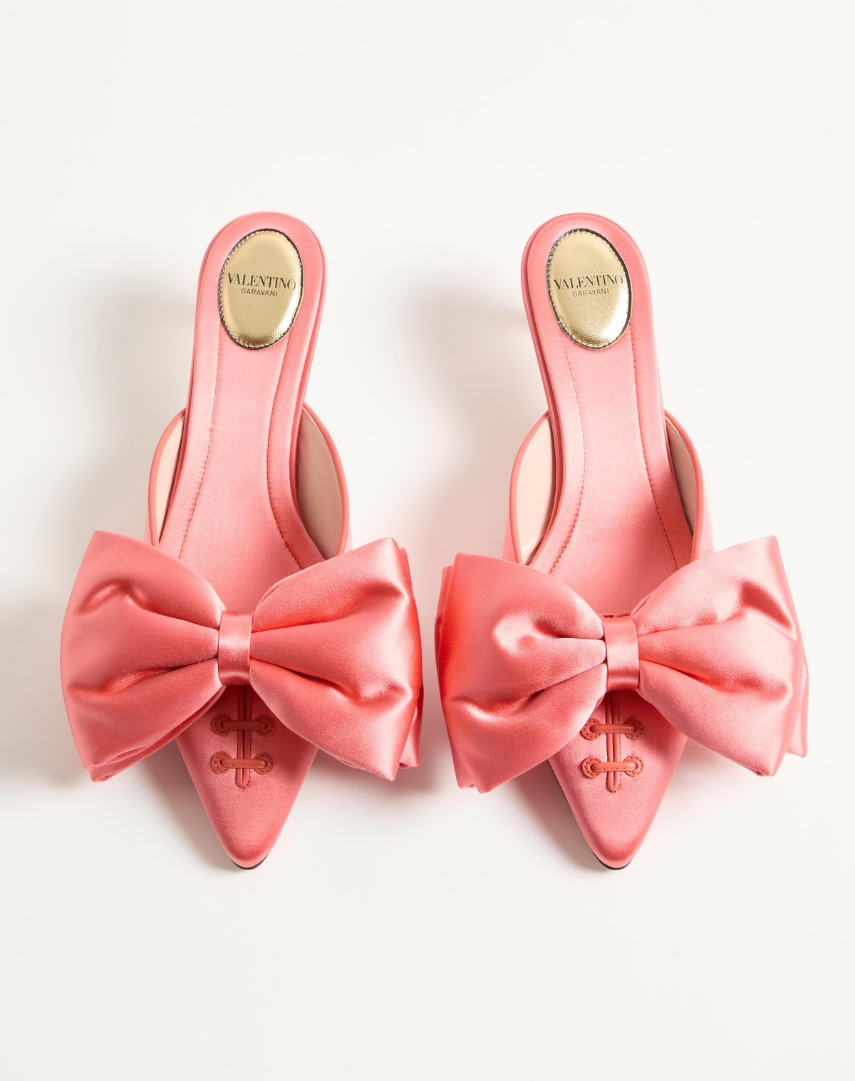 Valentino Pointed High-heeled Sandals In Pink
