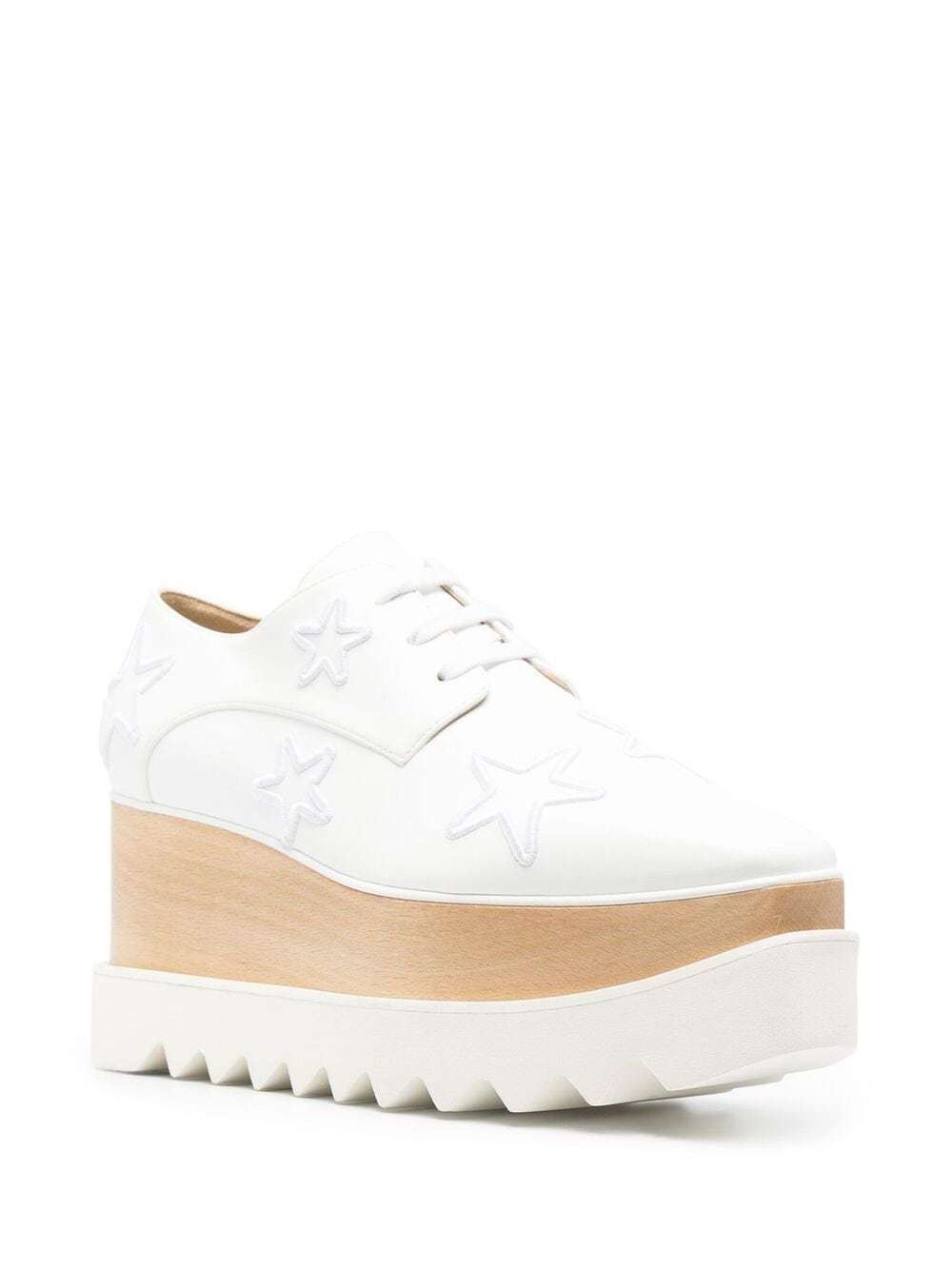 STELLA MCCARTNEY ELYSE STAR FLATFORM SNEAKERS