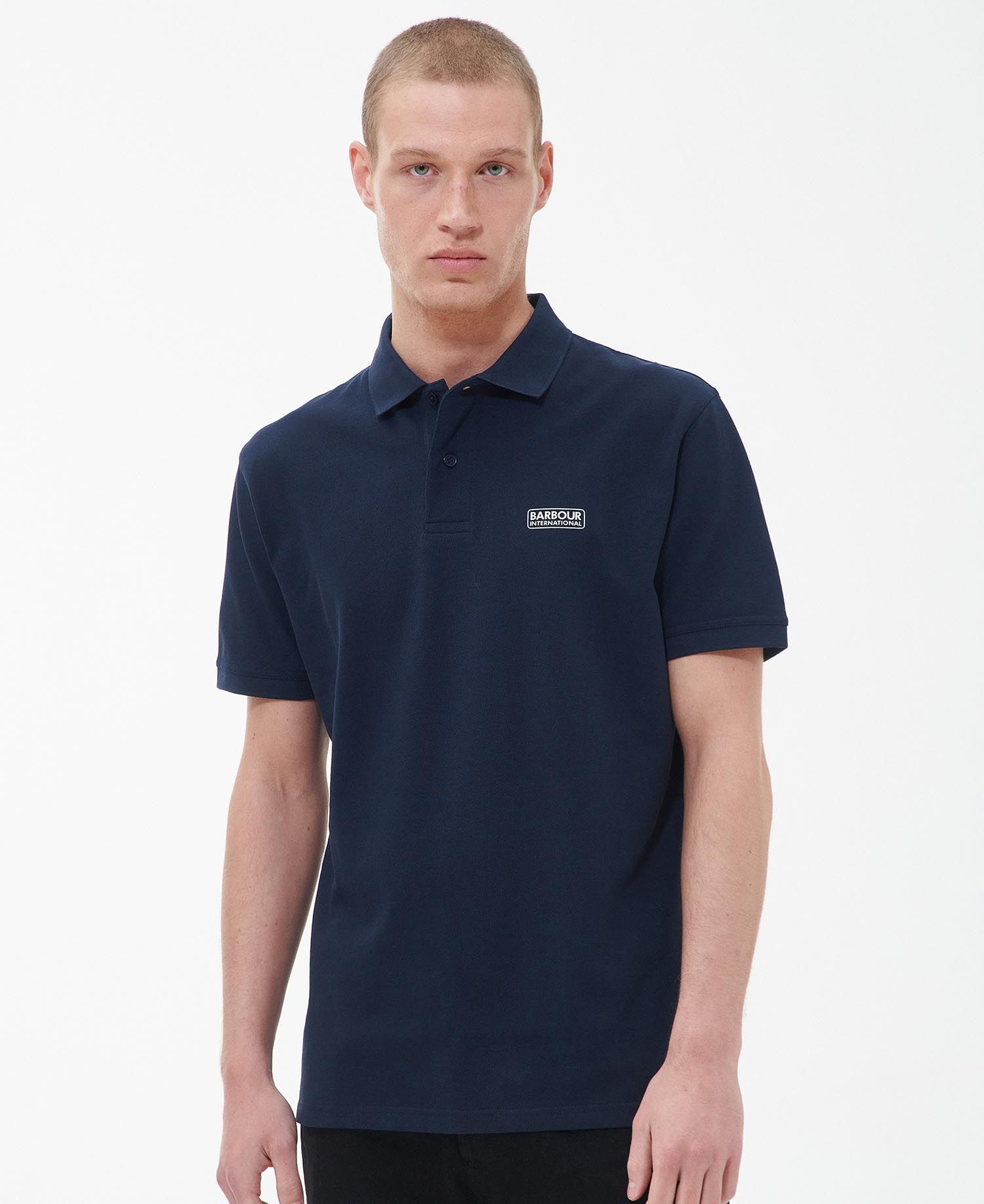 Barbour Polo Shirt In Black