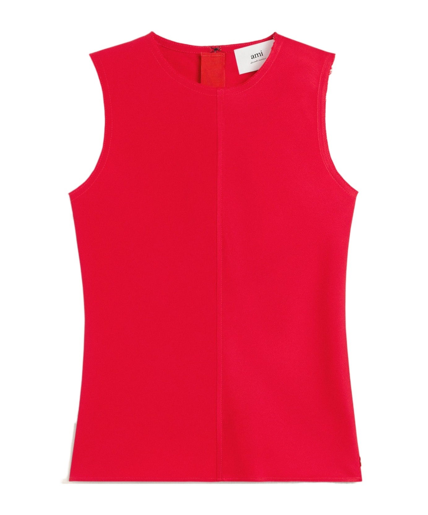Ami Alexandre Mattiussi Ami Paris Top In Red