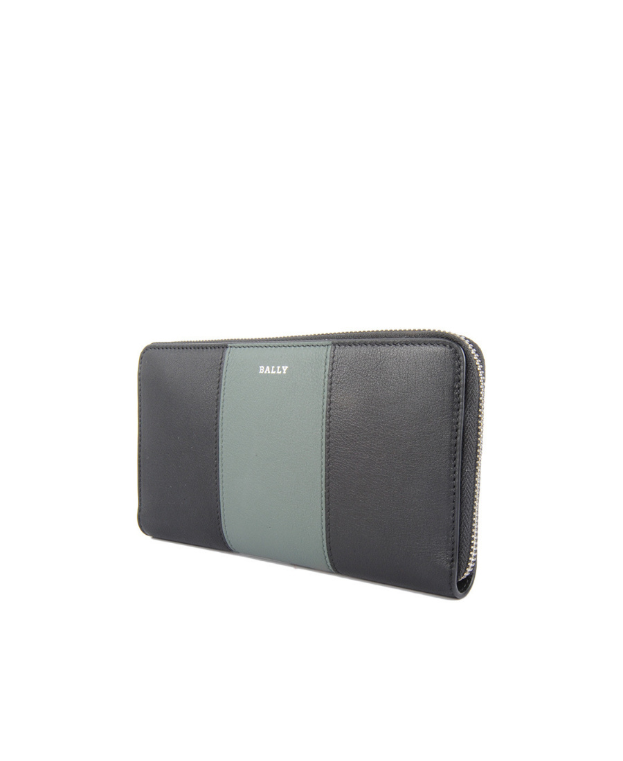 Bally Logo Wallet In Black