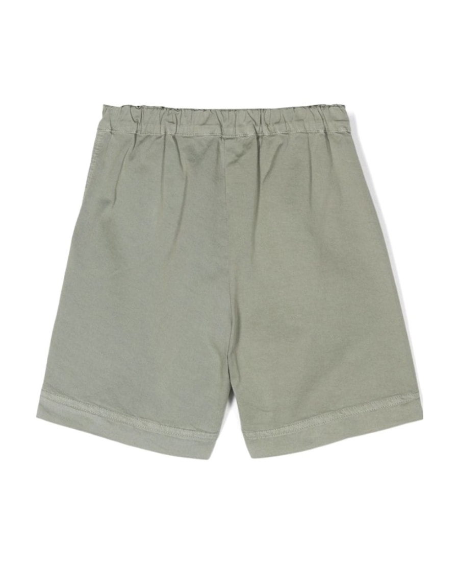 Il Gufo Two-pocket Cotton Shorts In Gray