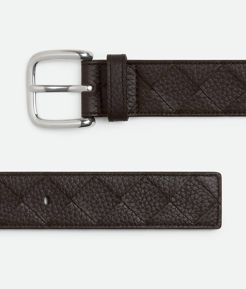 Bottega Veneta Intrecciato Taurillon Belt