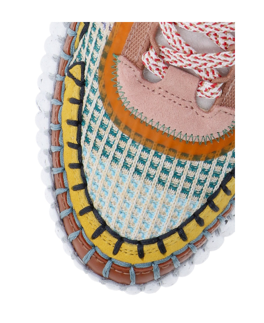 Chloé Multicolor Nama Sneakers In Multicolor