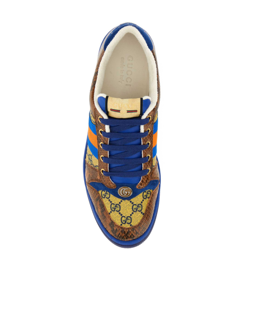 Gucci Screener Series Low-cut Skate Shoes In Multi