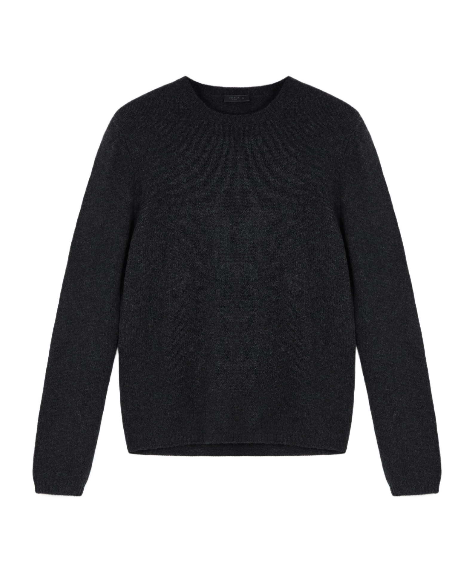 Prada Long Sleeve Sweater In Black