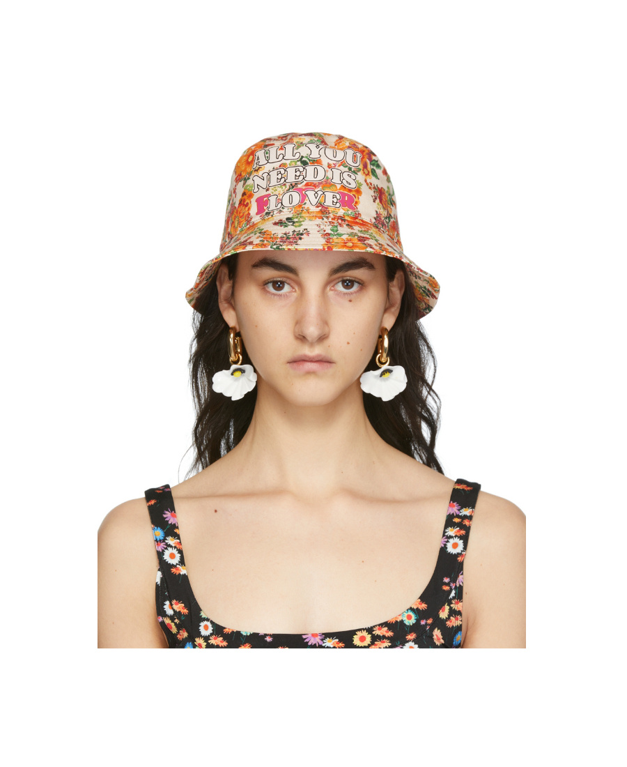 Rabanne Multicolored Fisherman's Hat In Nude