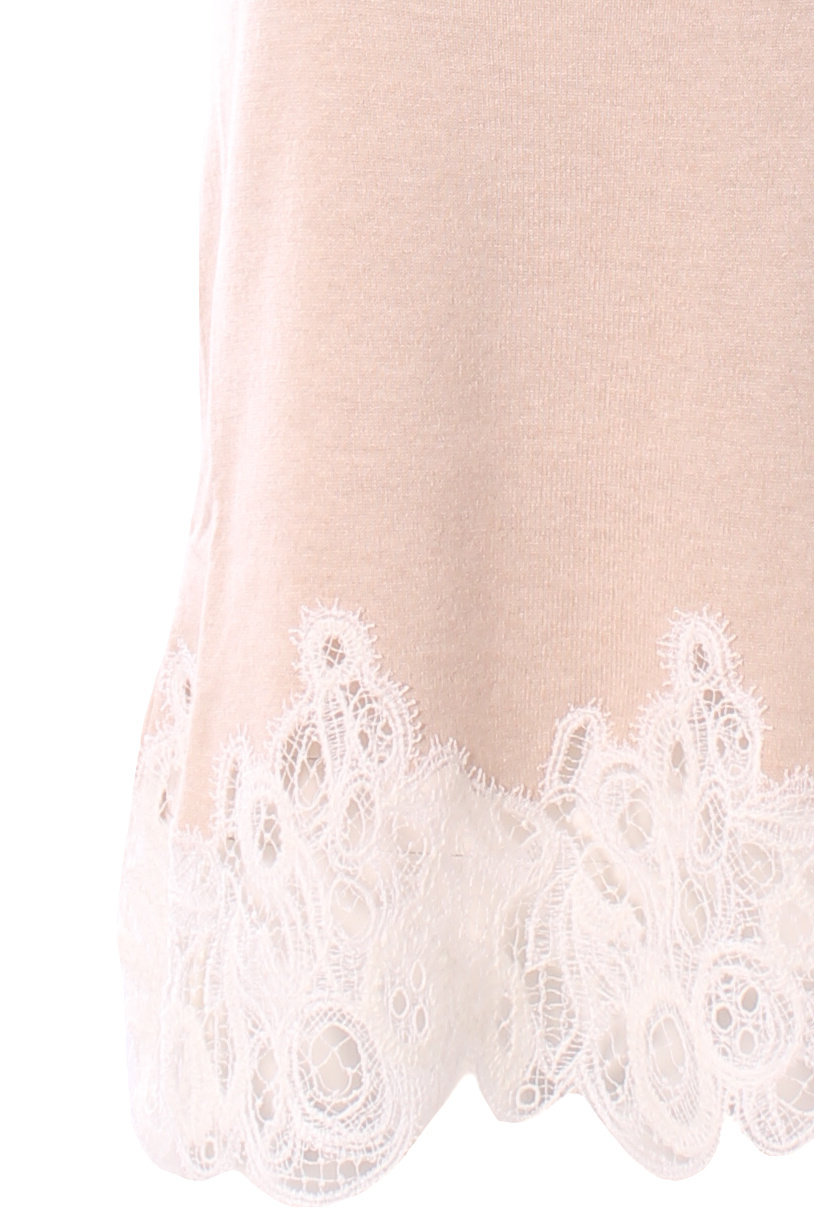 Fabiana Filippi Lace Top In Pink