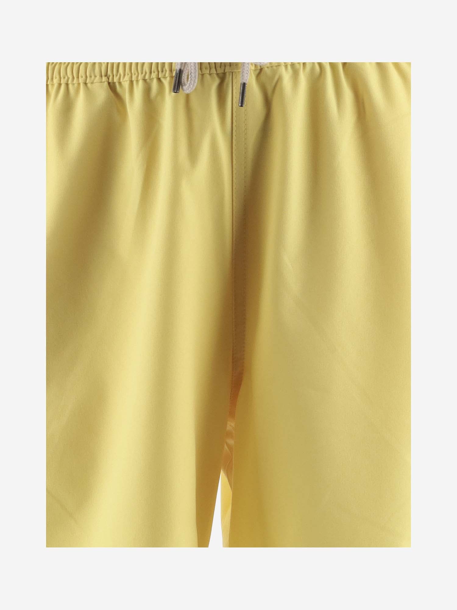 Polo Ralph Lauren Polo Pony-embroidered Swim Shorts In Yellow
