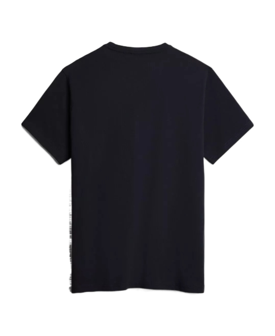Napapijri Salis Ss Sum Stormy Weat G1y In Black