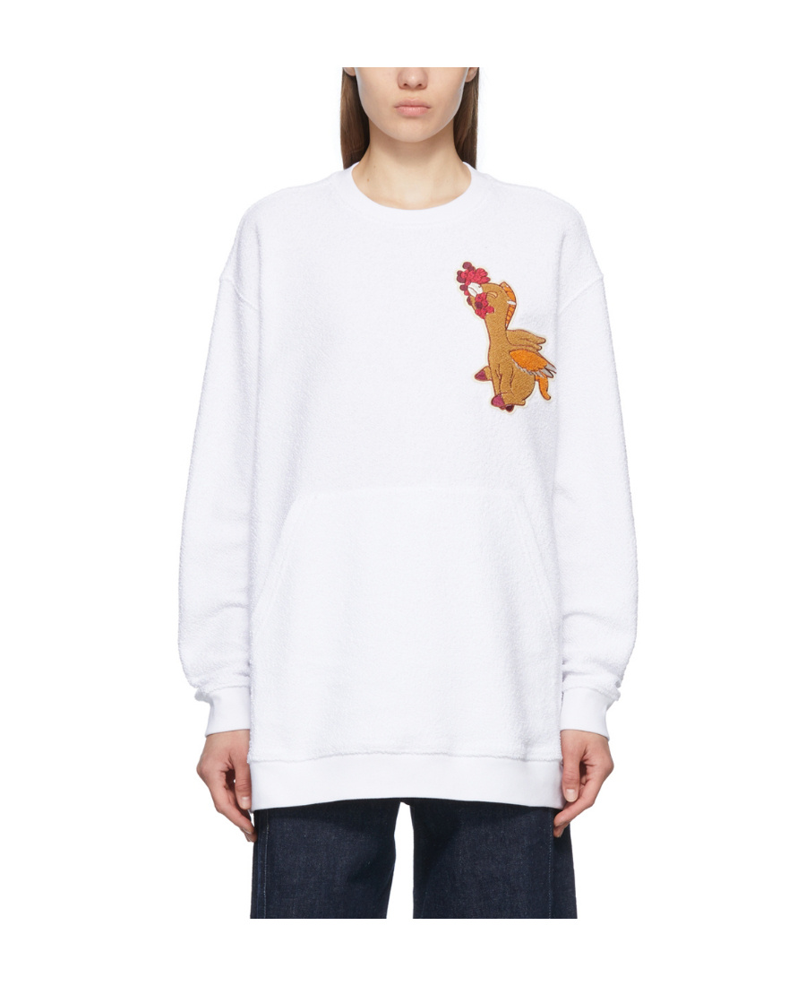 Stella Mccartney White Fantasia Sweatshirt In White