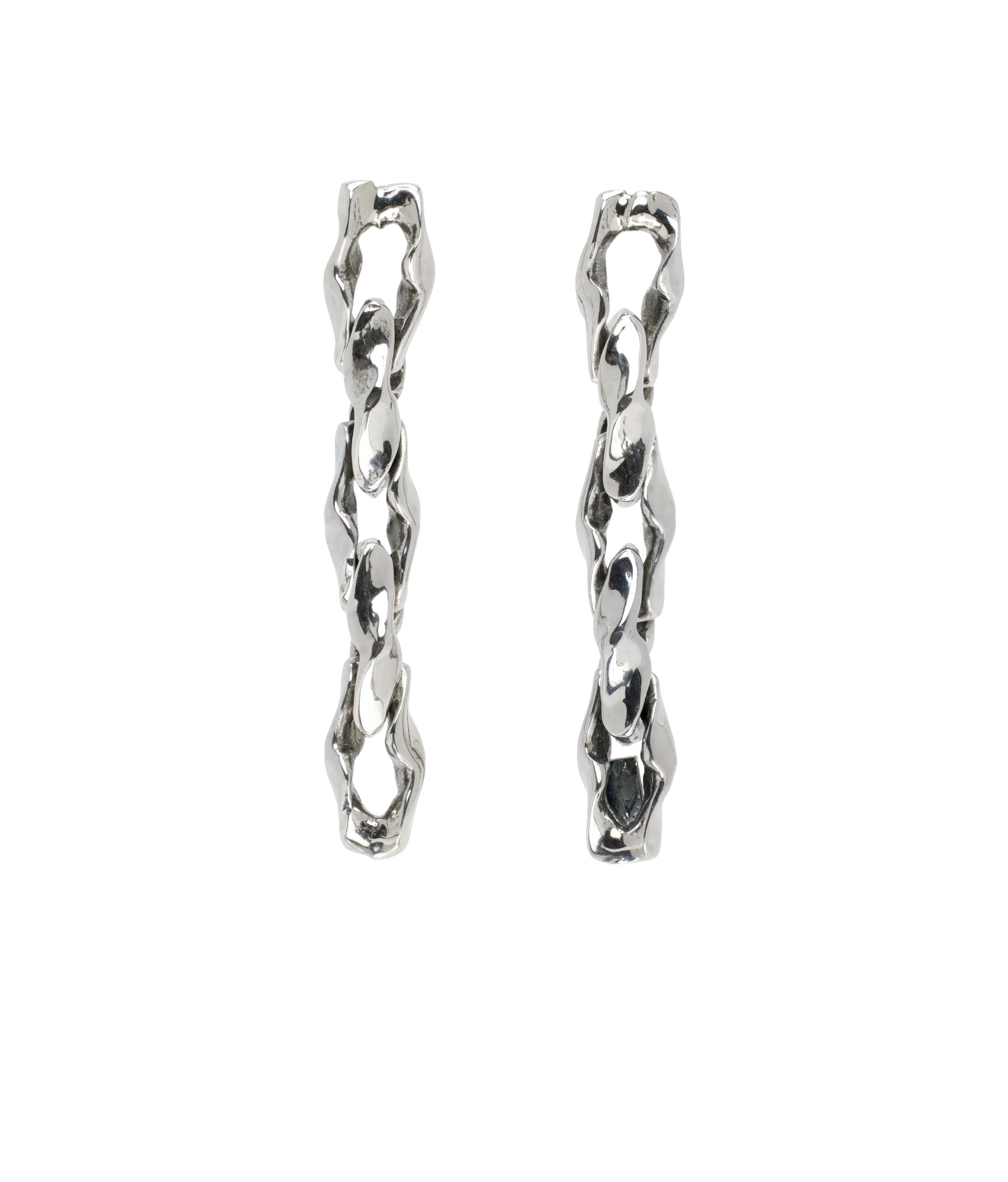 Emanuele Bicocchi Hammer Chain Earrings