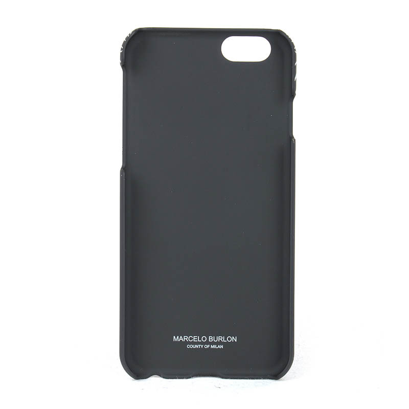 Marcelo Burlon County Of Milan Wing Printing Mobile Phone Protective Case In Black