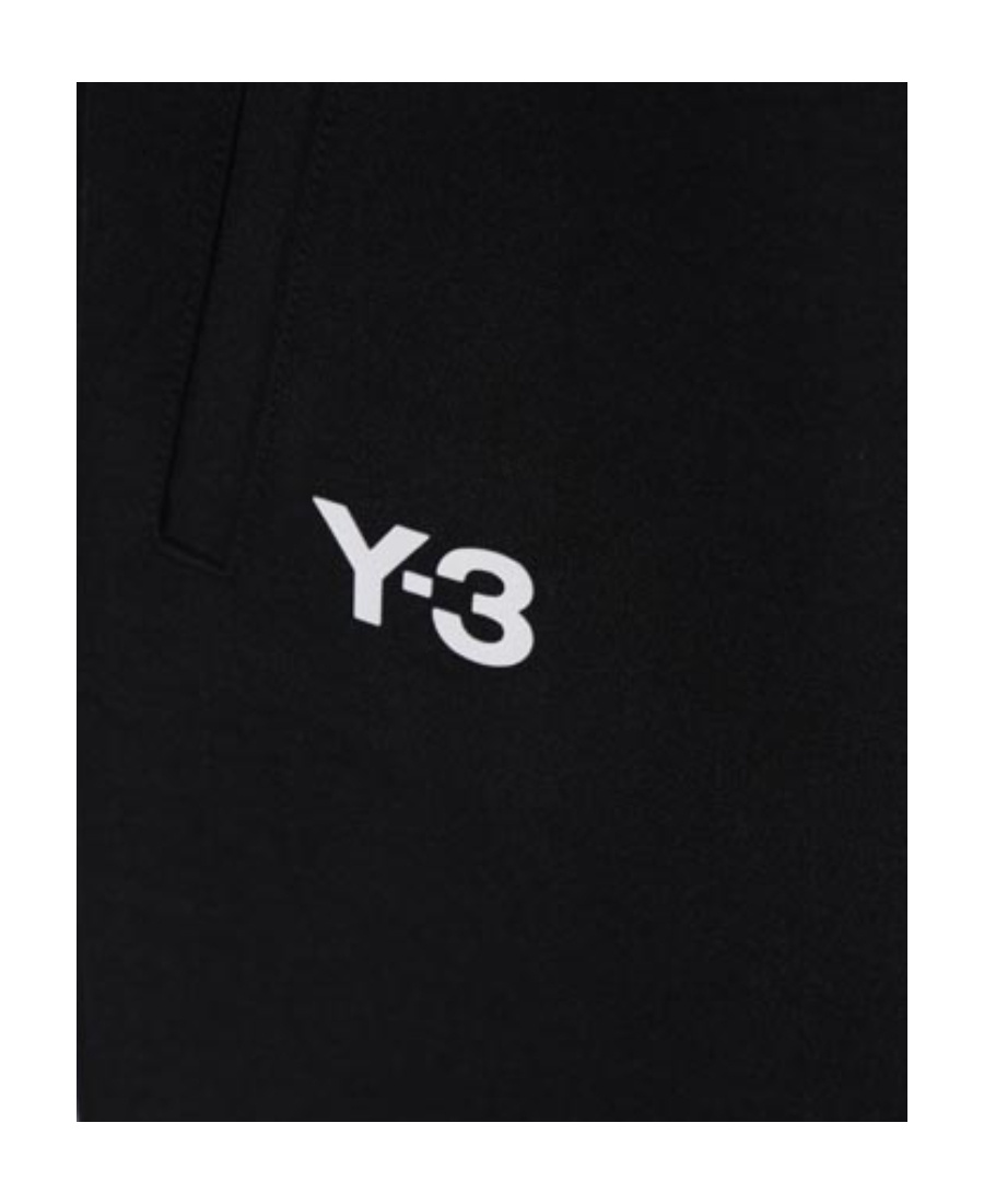 Shop Y-3 Side Stripe Track Shorts In Black