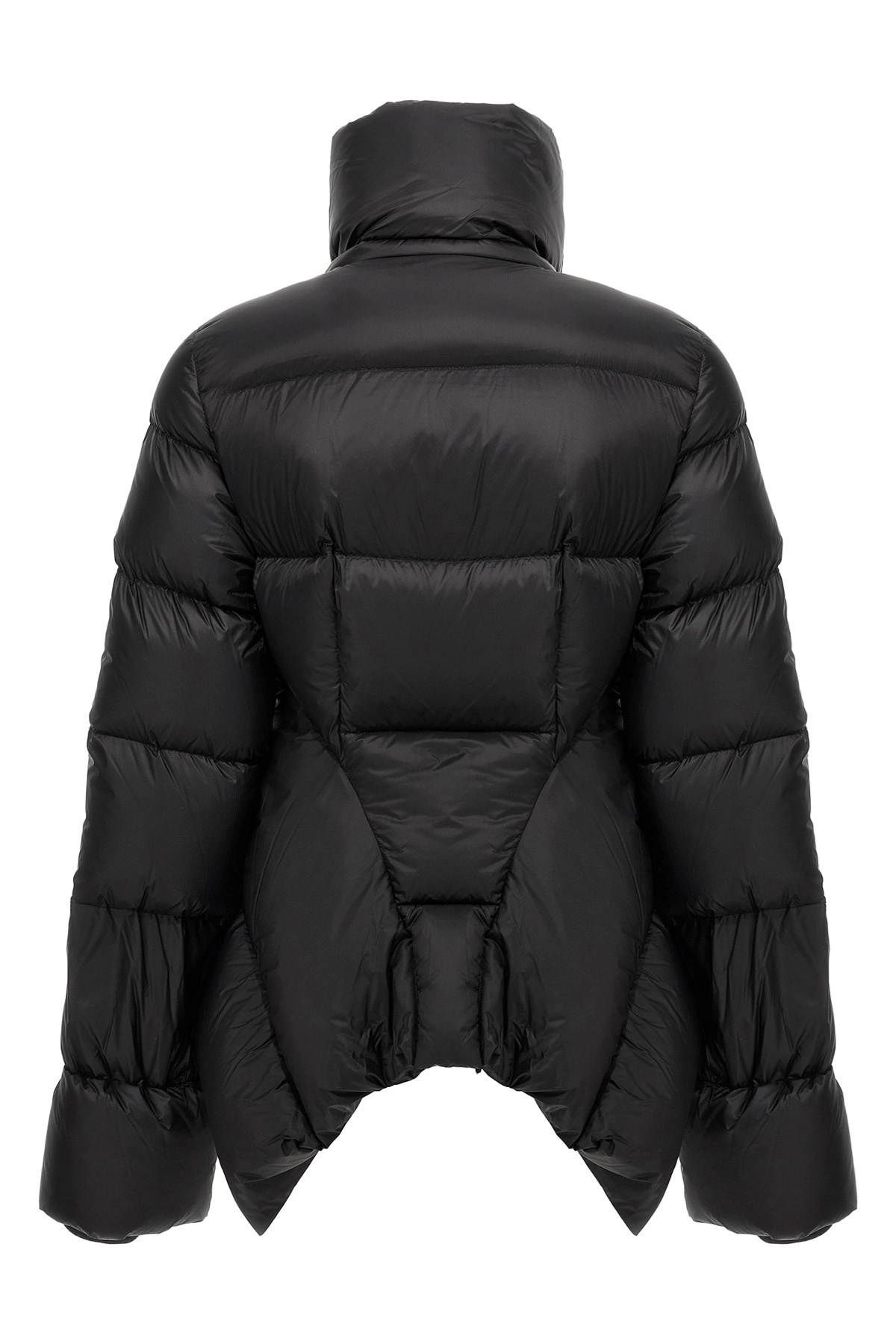 Rick Owens Long-sleeved Cotton Jacket In Black