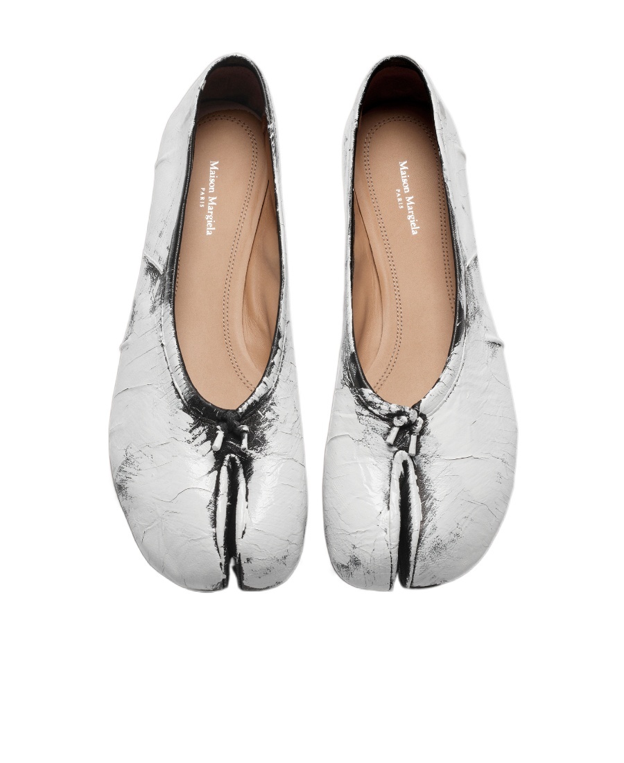 Maison Margiela Flats In White