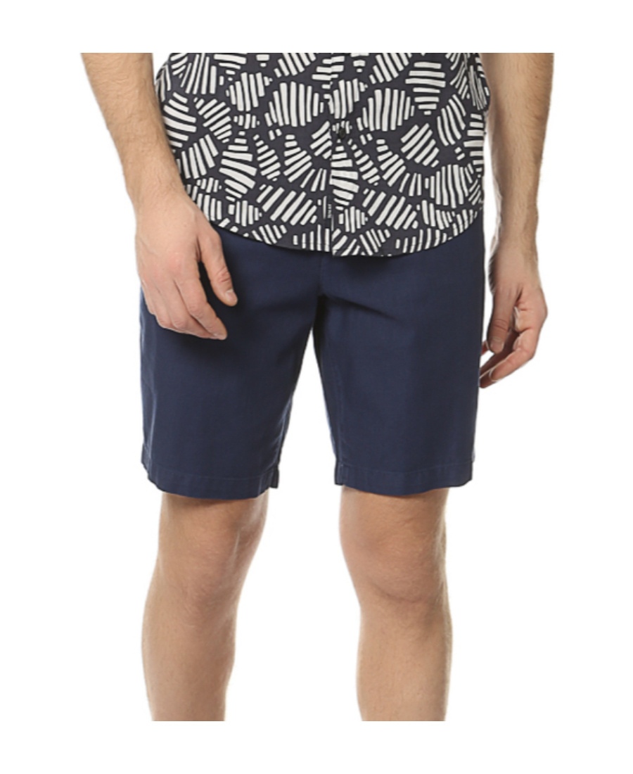 Armani Jeans Straight Shorts In Blue