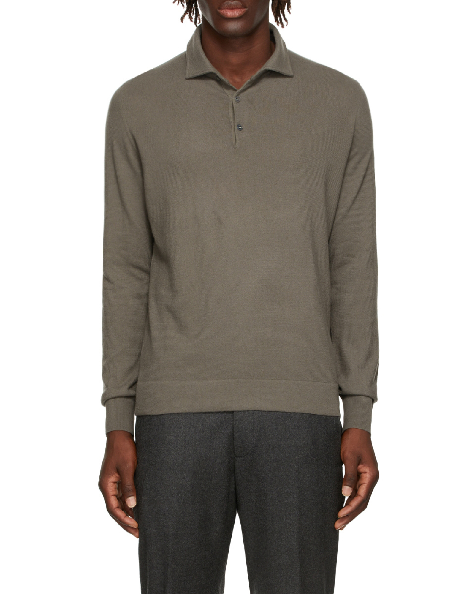 Loro Piana Logo Polo Shirt In Green