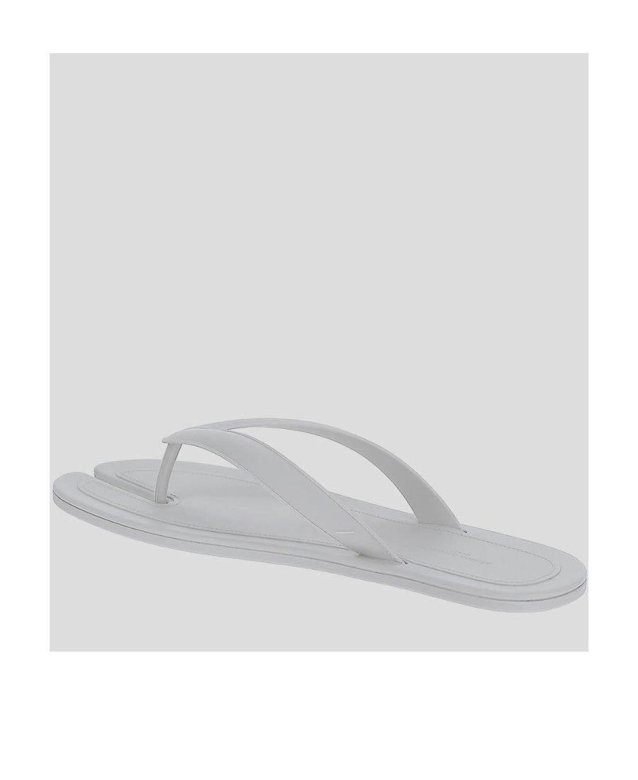 Maison Margiela Thong-strap Slip-on Slides In Gray