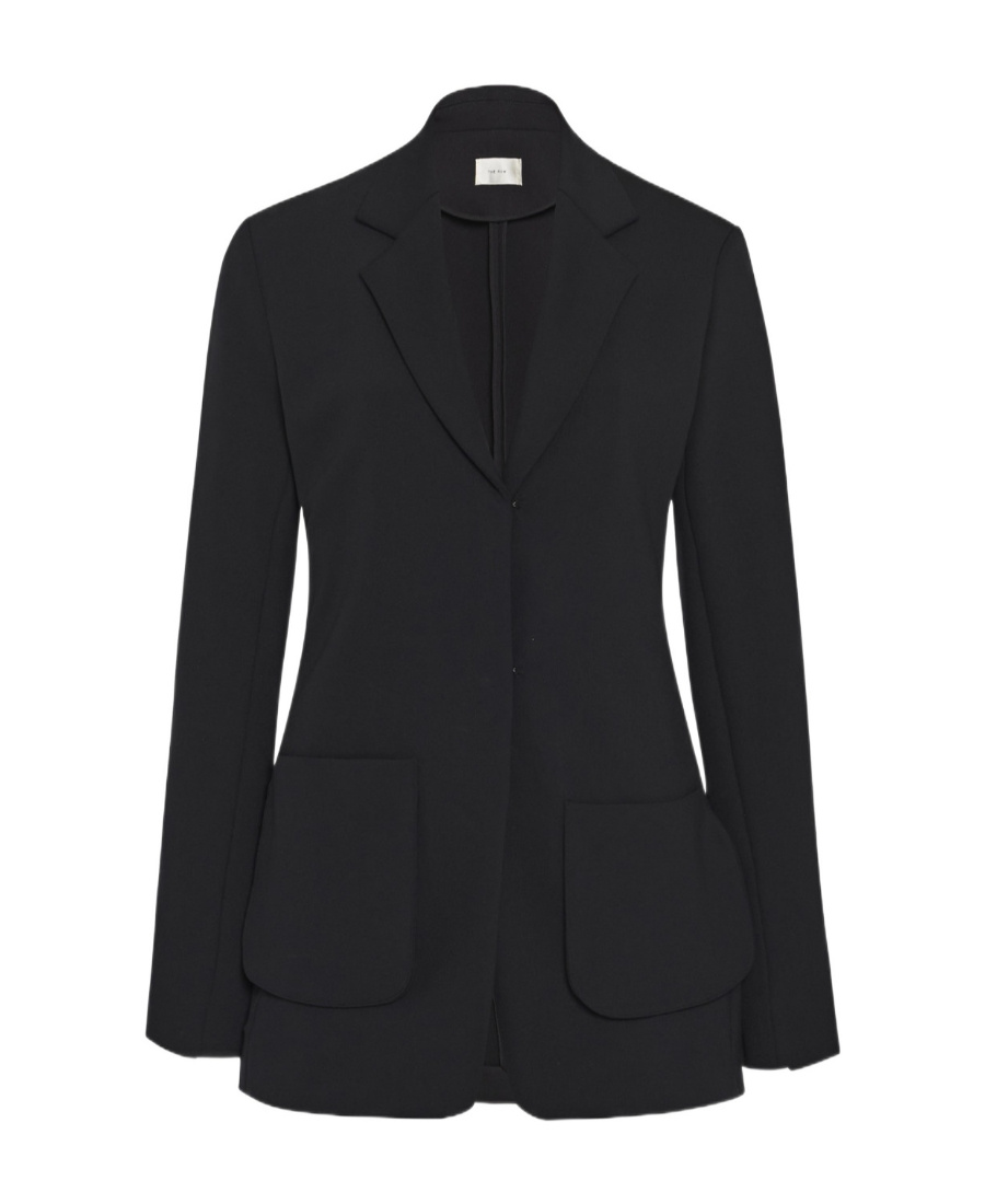 Shop The Row Slim Suit Jacket In Black