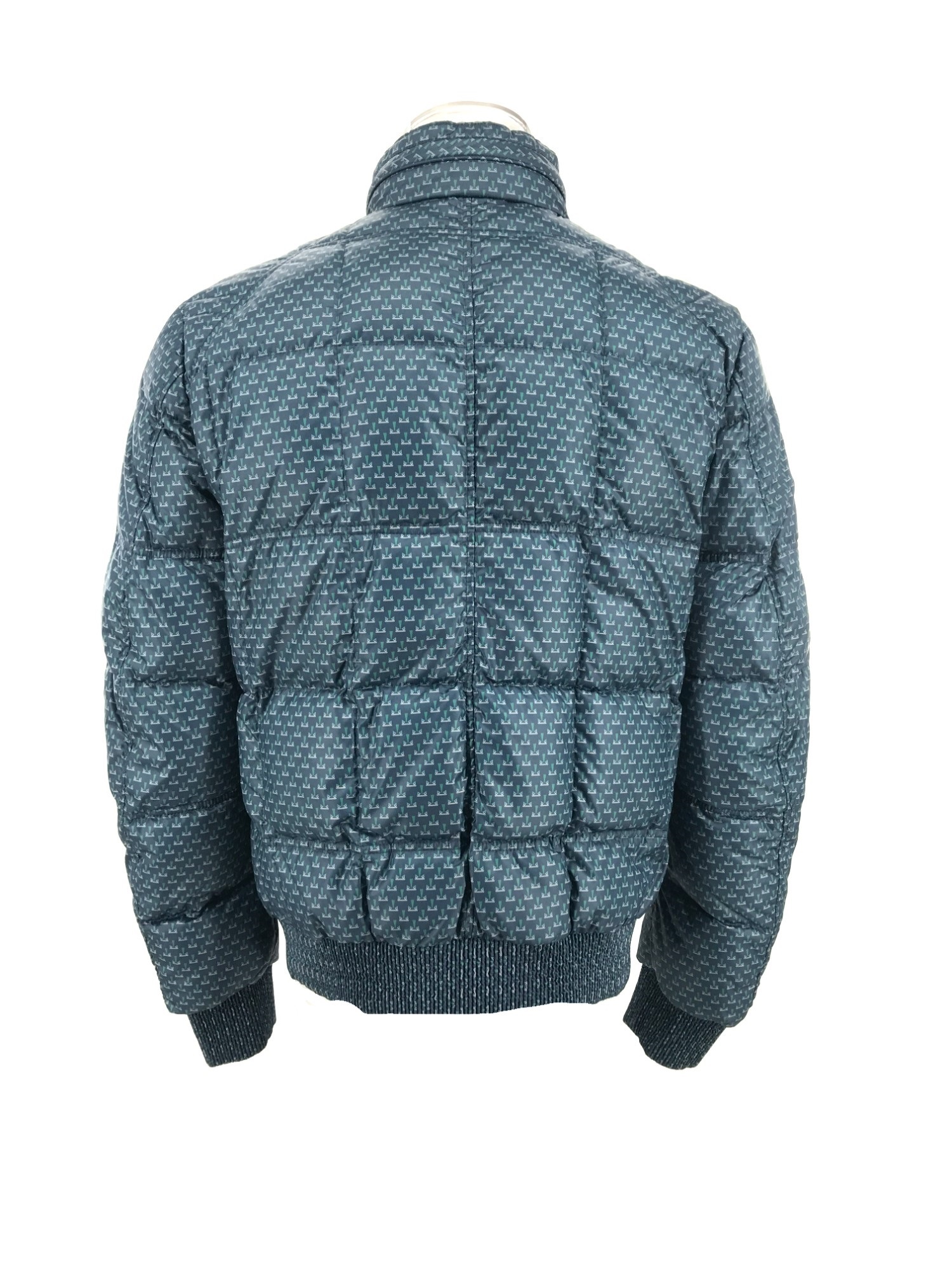 Fendi Long-sleeved Cotton Suit In Blue
