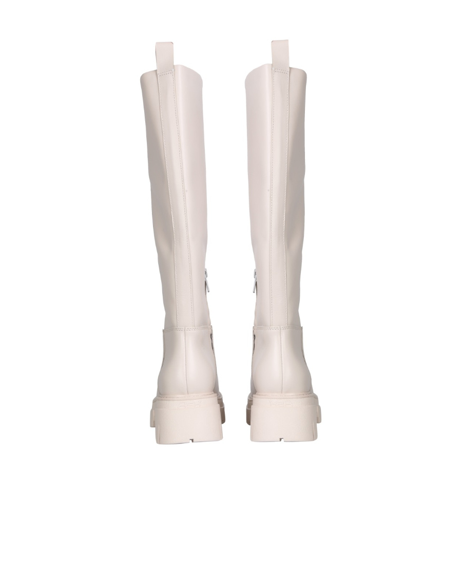 Ash Logo Boots In White