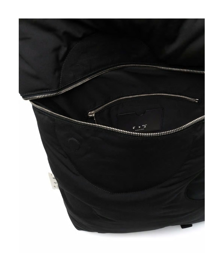 Off-white Meteor Padded Backpack In Black