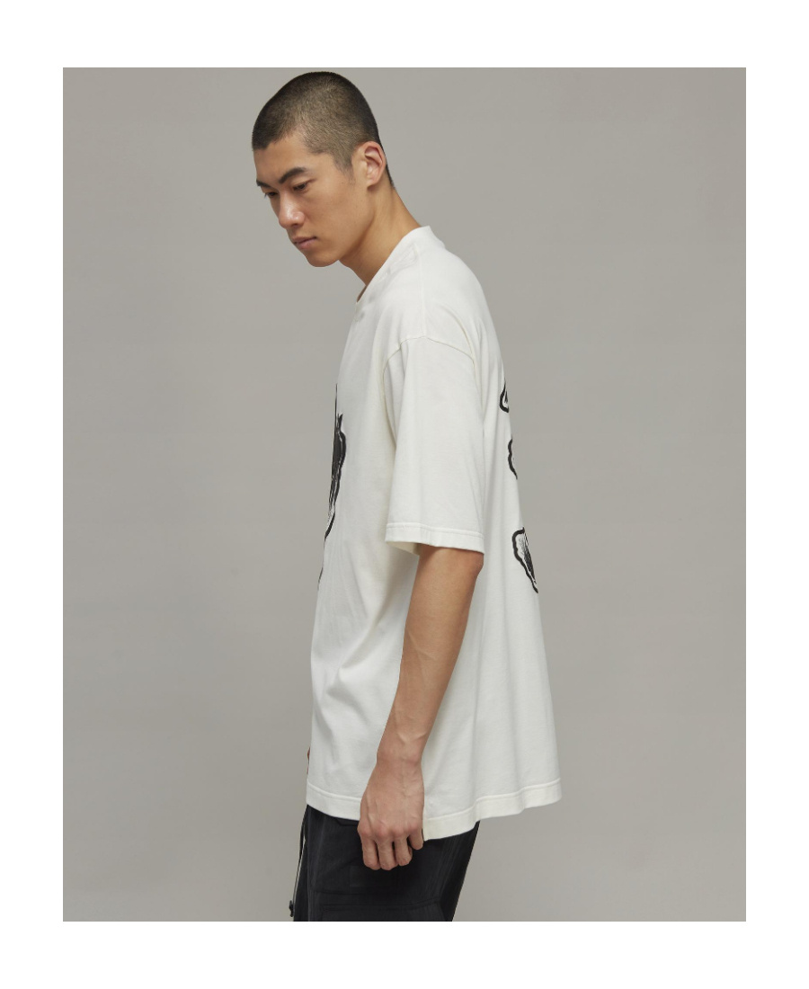 Y-3 Logo-print T-shirt In White