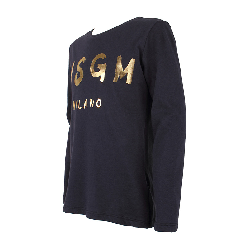 Msgm Pattern Printed T-shirt In Black