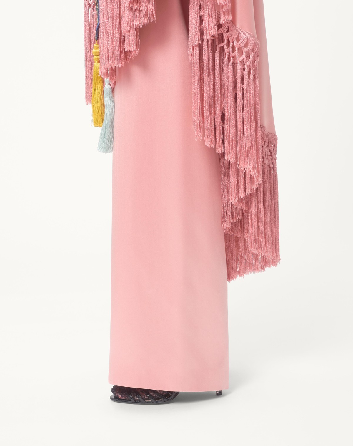 Valentino Elastic Waist Casual Pants In Geranium