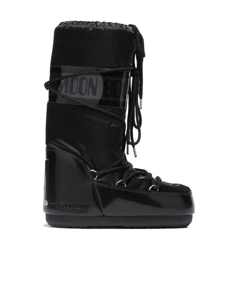 Moon Boot Short Snow Boots In Black