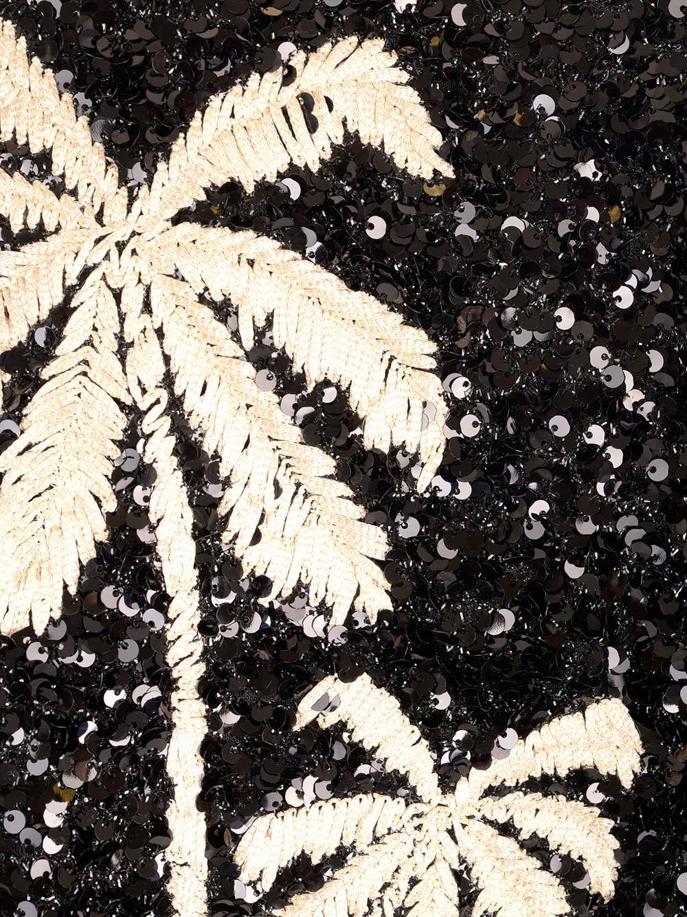 PALM ANGELS SEQUIN-EMBELLISHED BOMBER JACKET