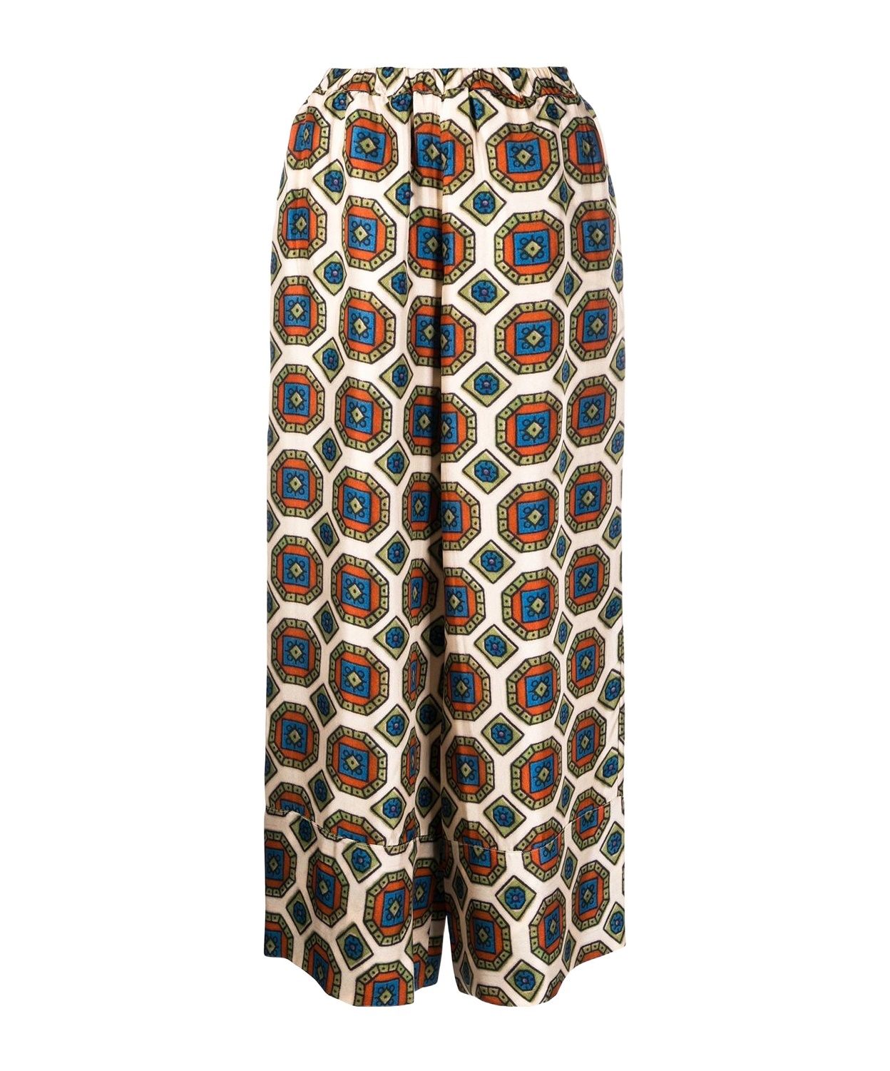 Pierre-louis Mascia Patterned Casual Pants In Multi