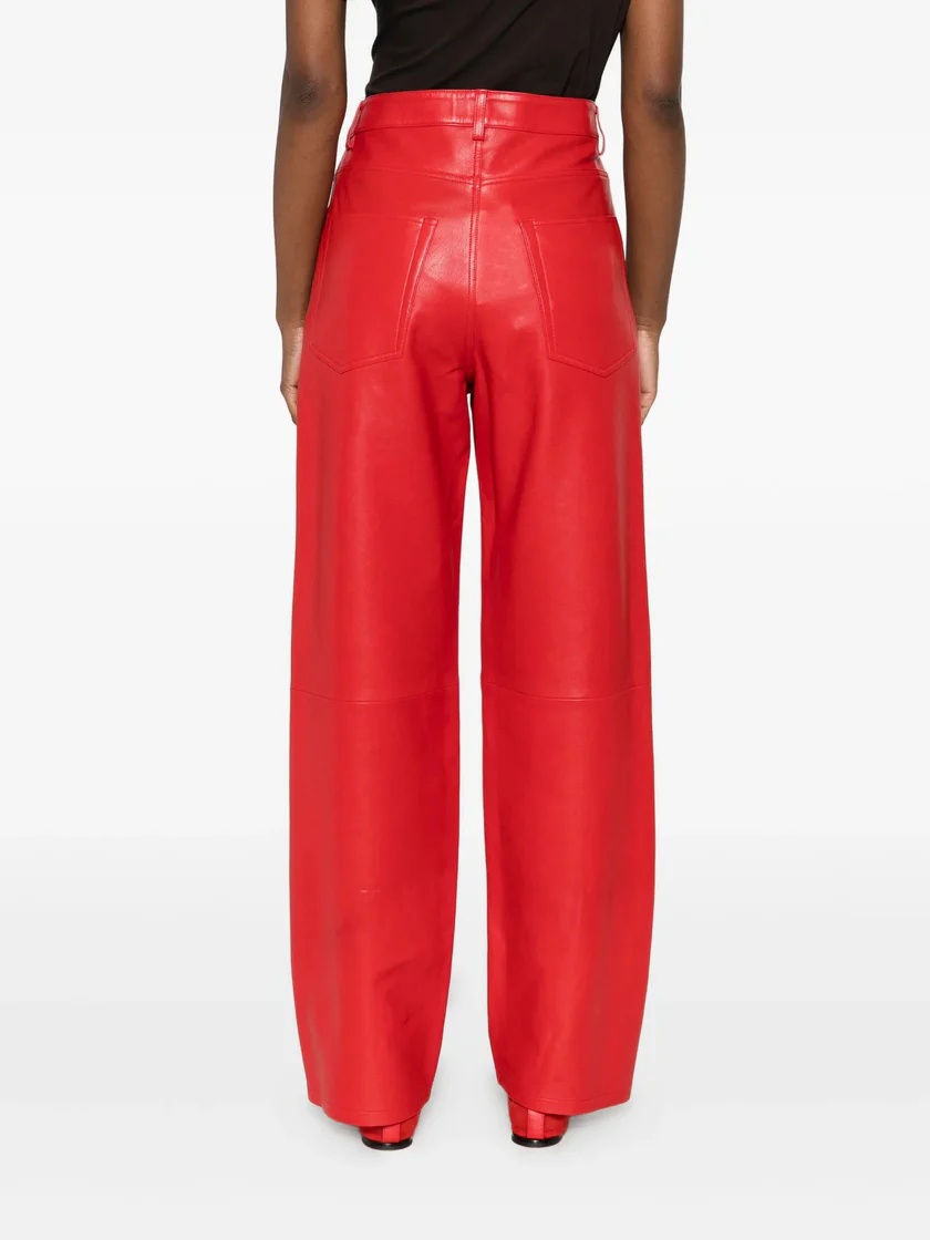 Rohe Five-pocket Casual Pants In Red