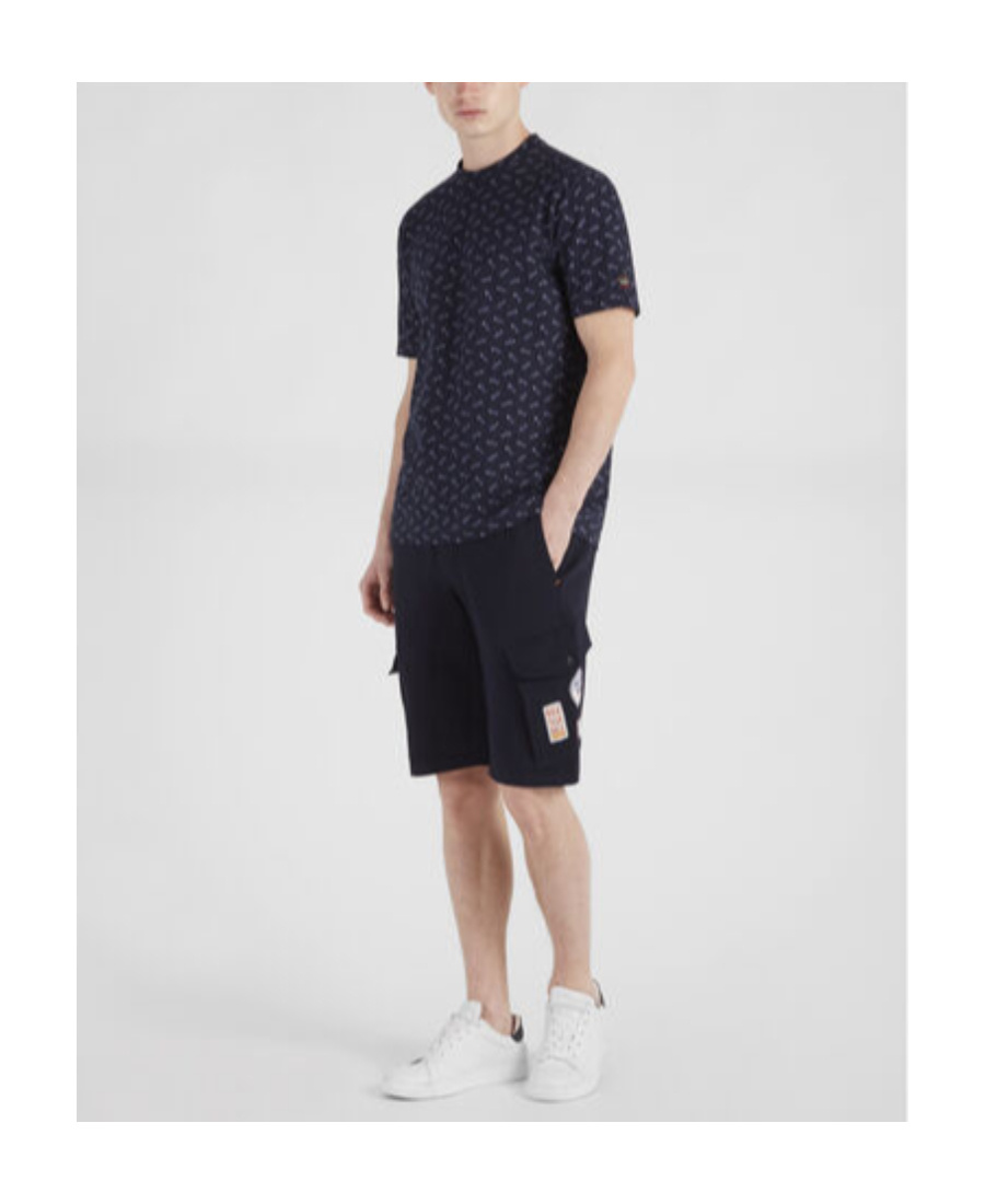 Paul & Shark Patch Shorts In Black