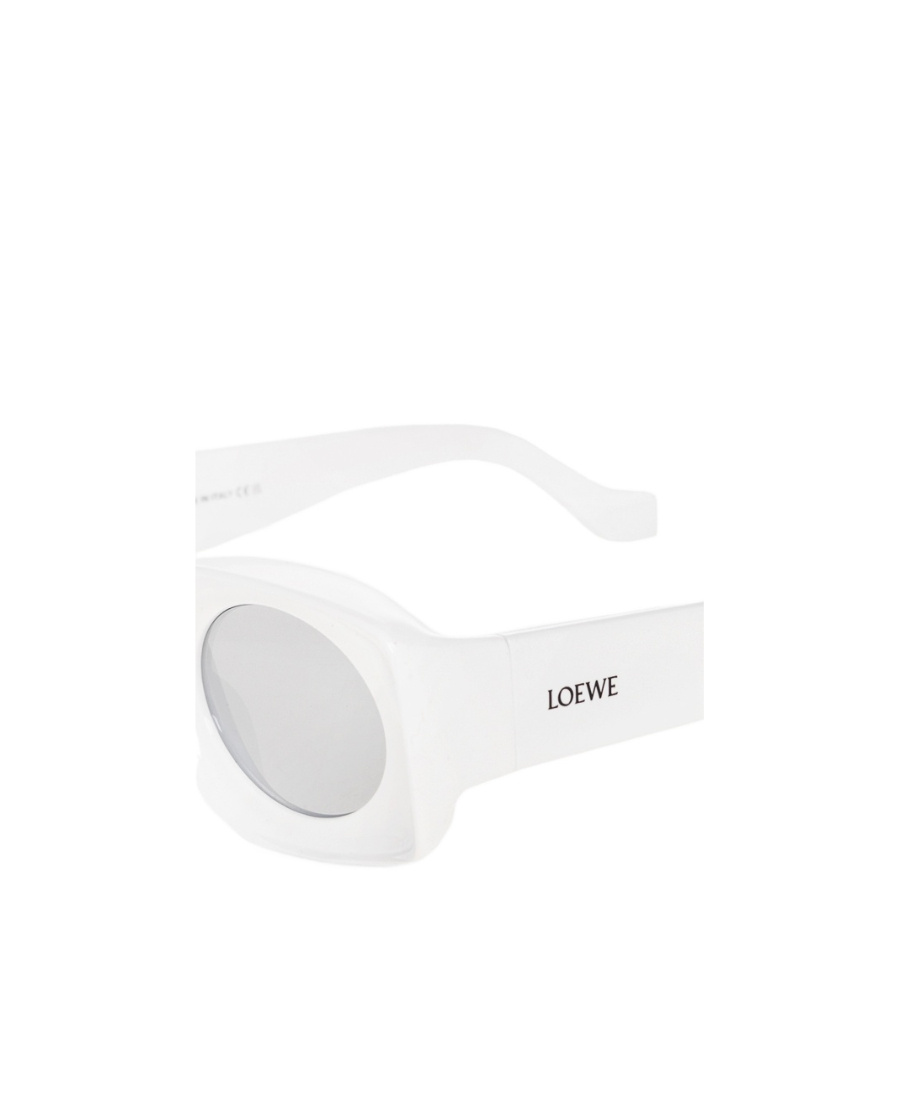 Loewe Logo Sunglasses In White