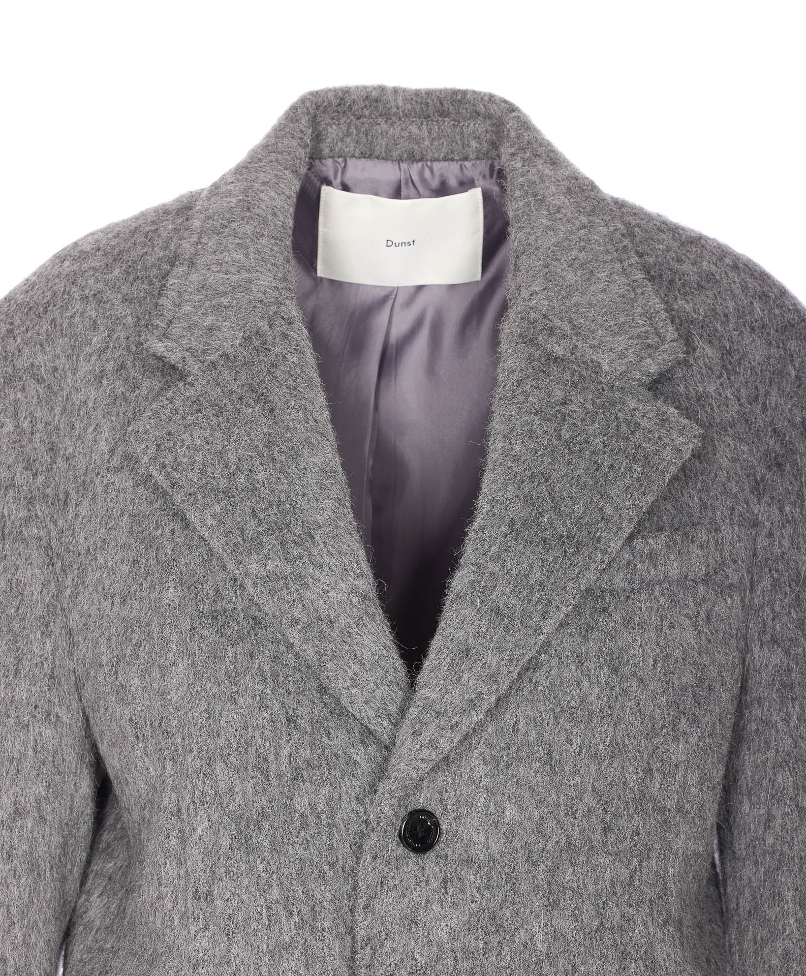 Dunst Unisex Alpaca Blazer Coat In Gray