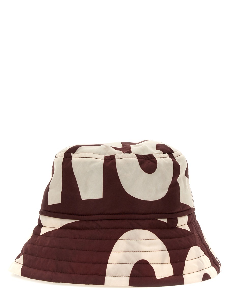 Dries Van Noten Pastel Fisherman's Hat In Brown
