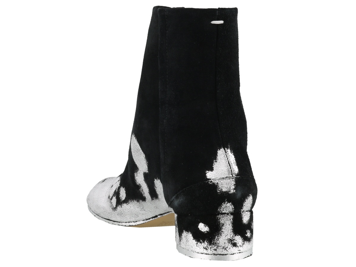 Maison Margiela Tabi Split-toed Boots In Black