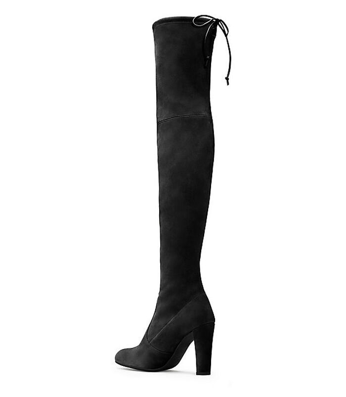 Stuart Weitzman High-heeled Knee-high Boots In Black