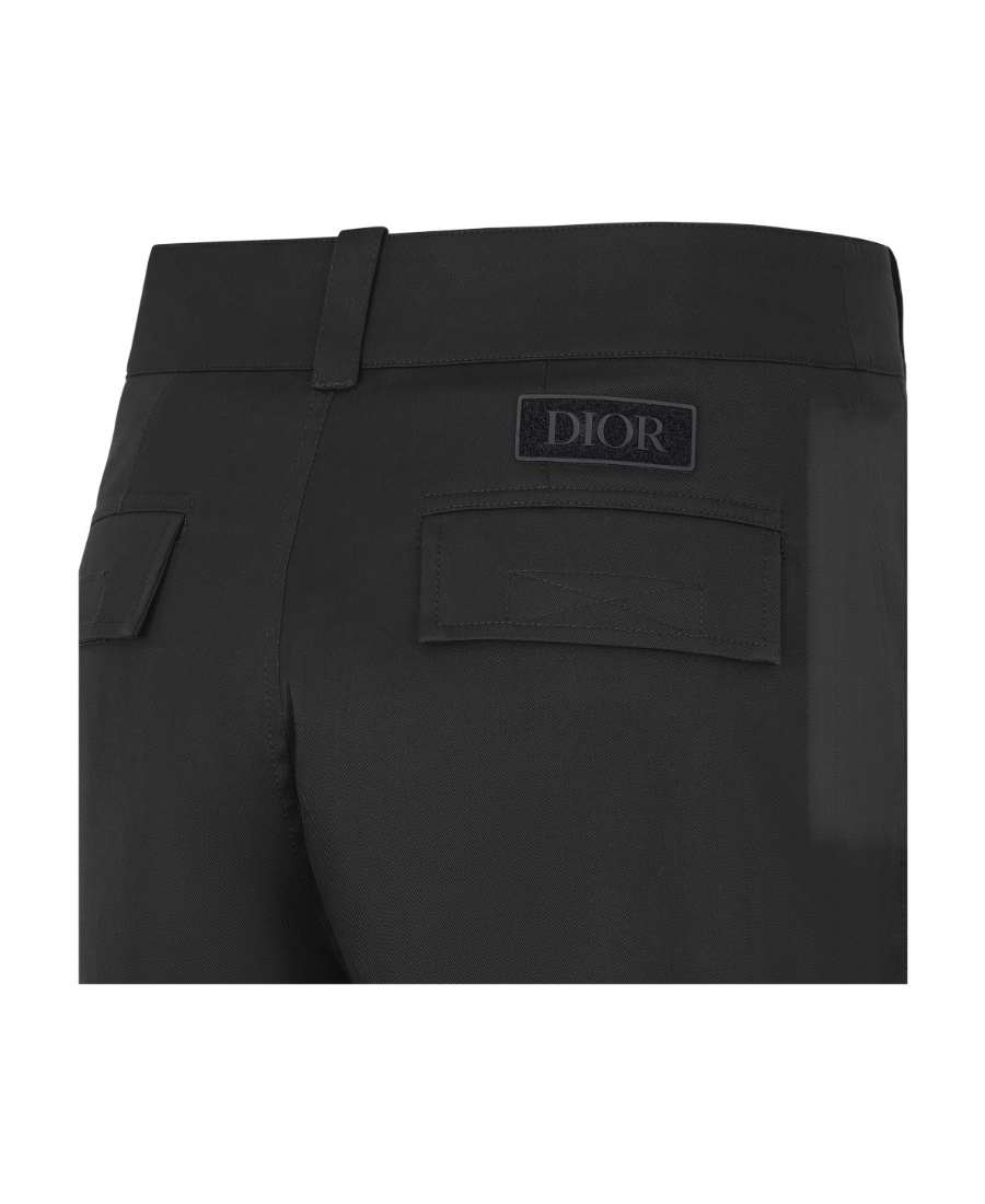 Dior Large Flip Pocket Overalls In Black
