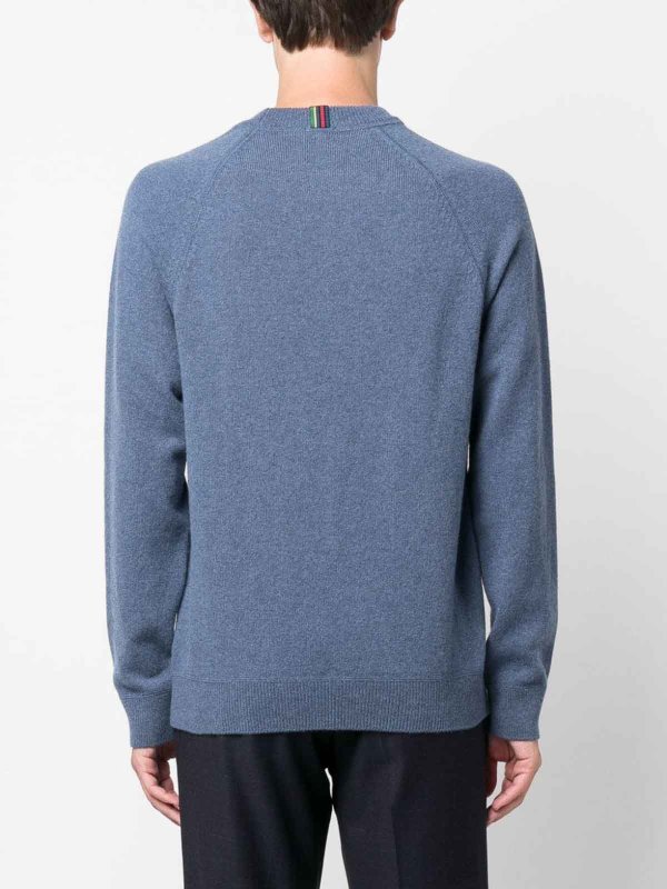 Ps By Paul Smith Ps Paul Smith Wool Jersey In Blue